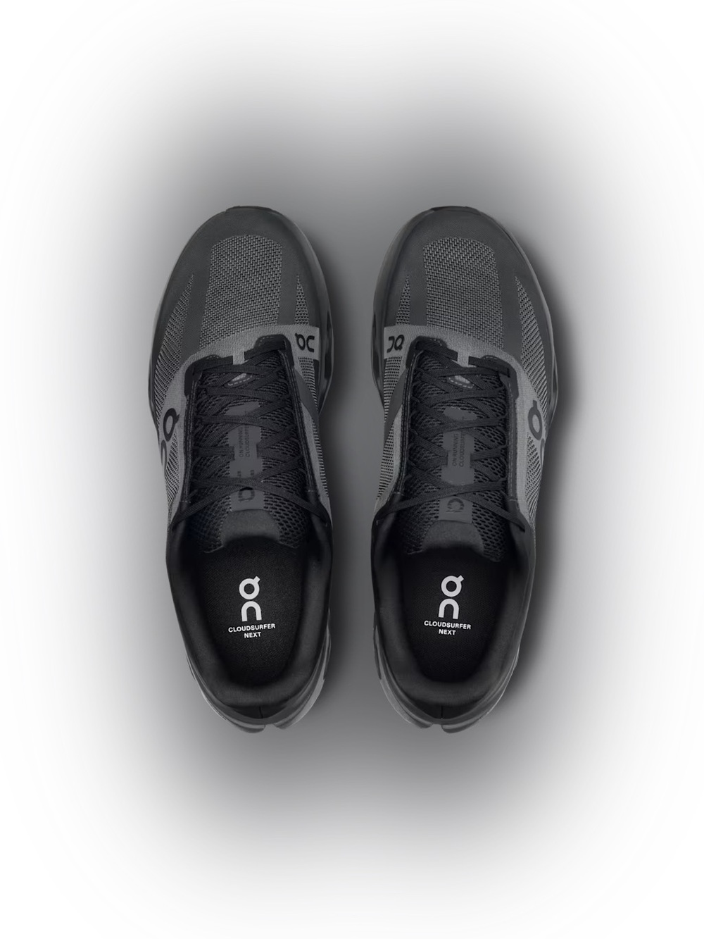 NIB On Cloudsurfer Next Mens 10.5W Wide Black Athletic Running Shoes Trainer NEW - Picture 15 of 16